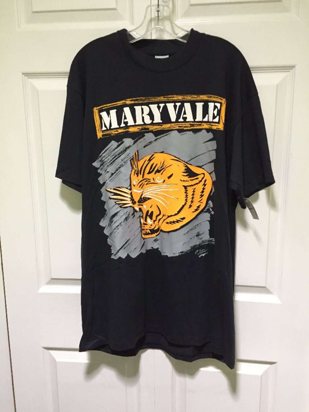 VTG STEDMAN 80'S MARYVALE PANTHERS SCHOOL MASCOT ARIZONA T-Shirt Size XL TEE NWT